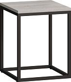 Журнальный столик LoftyHome Мальборк 3 1627381 (бетон/черный)